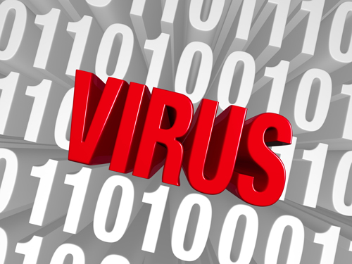 A Virus Embedded In The Computer Code