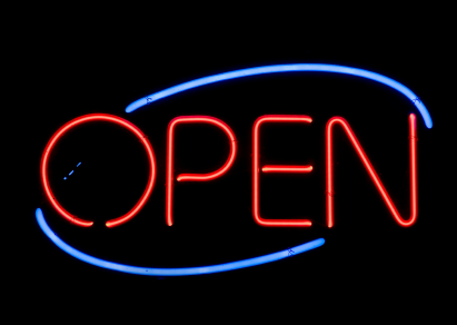 Open Sign