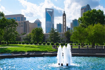 Charlotte NC Skyline